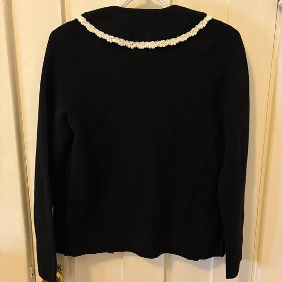 Sezane - Bettany Cardigan - Black/Ecru - Sz. XS - Picture 3 of 10